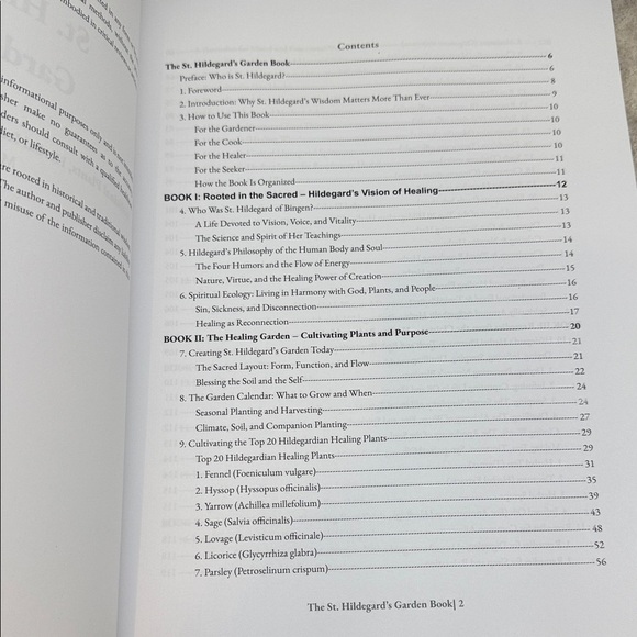 The St. Hildegard's Garden Book Five books in One by Pascal Simeon. Like New! - Picture 3 of 12